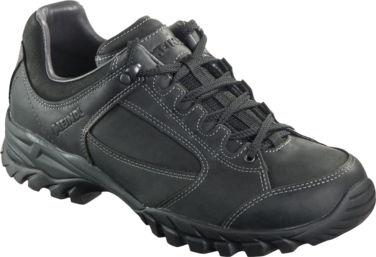 Meindl Outdoor Shoes Lugano Anthracite Hiking Trekking Shoes Casual Shoes